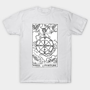 Wheel of Fortune Tarot Card T-Shirt